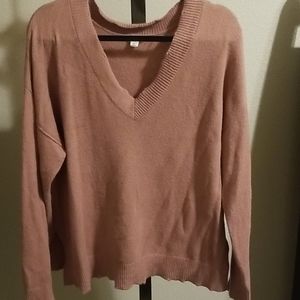 Melrose and Market Pink Super Soft Sweater